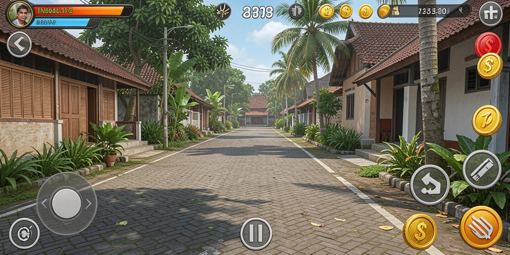 Tampilan fitur bonus yang menarik dan menguntungkan.