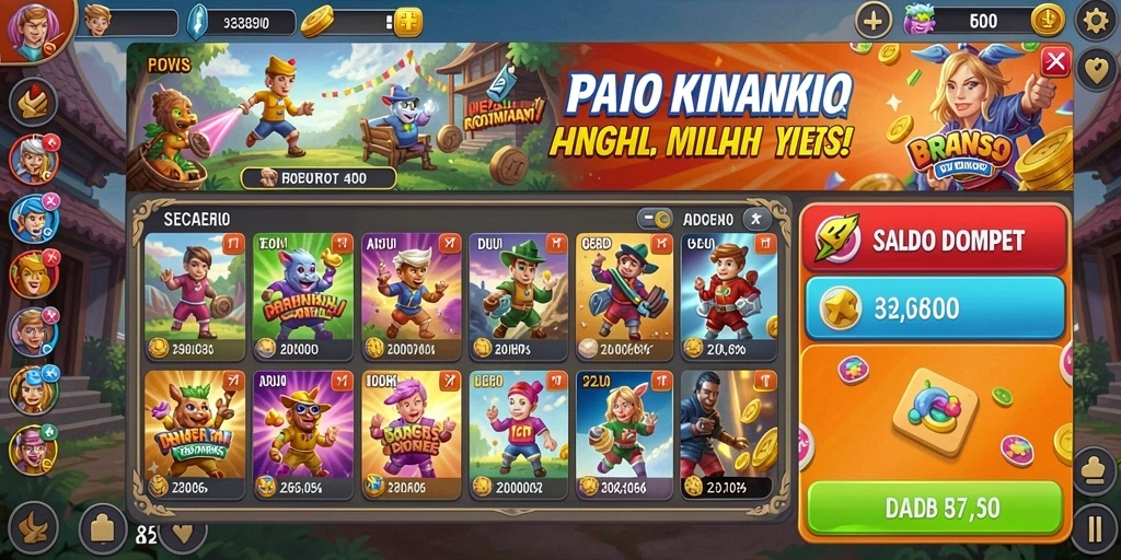 Antarmuka pengguna yang intuitif dan mudah digunakan.