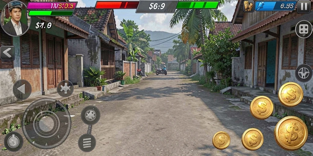 Fitur sosial yang memungkinkan interaksi dengan pemain lain.
