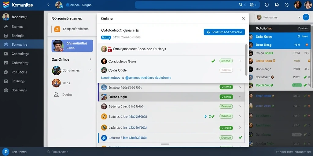 Screenshot memperlihatkan fitur multiplayer yang seru.