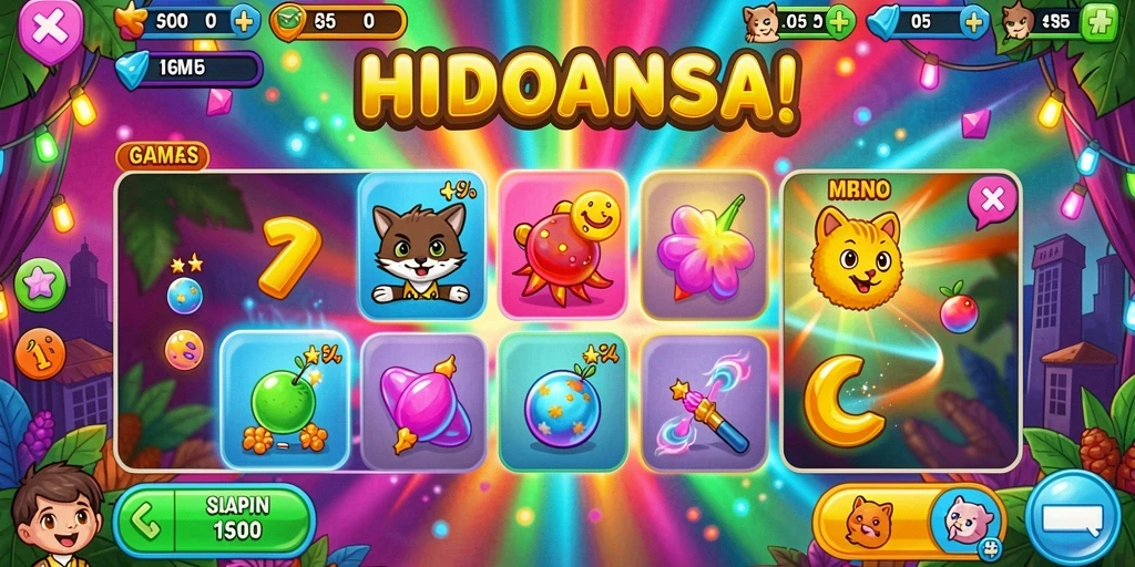 Fitur bonus yang menawarkan hadiah menarik.