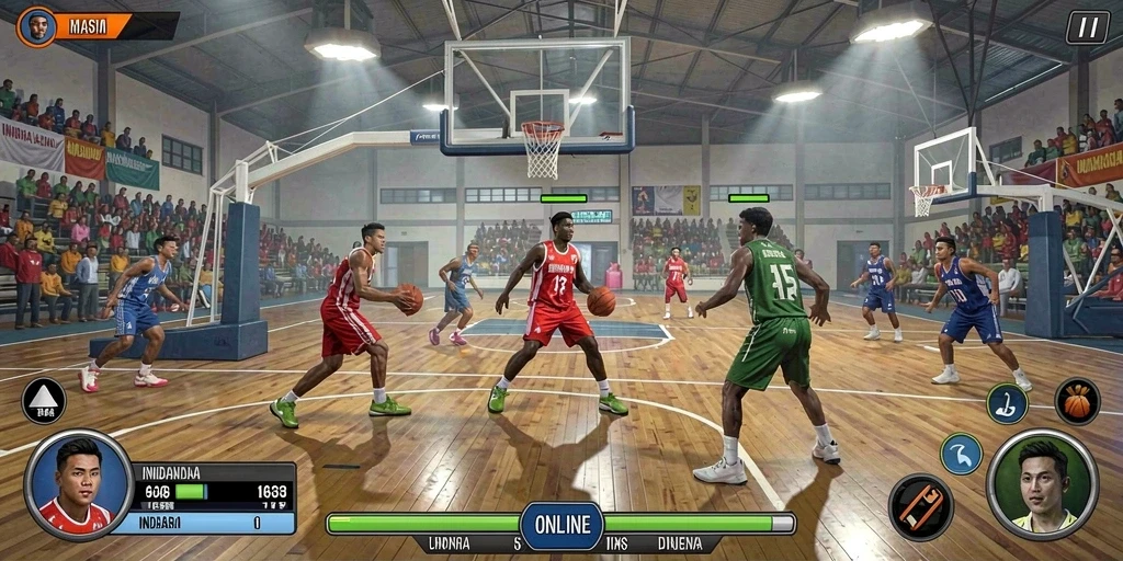 Mode multiplayer yang seru dan kompetitif di HUGO77.