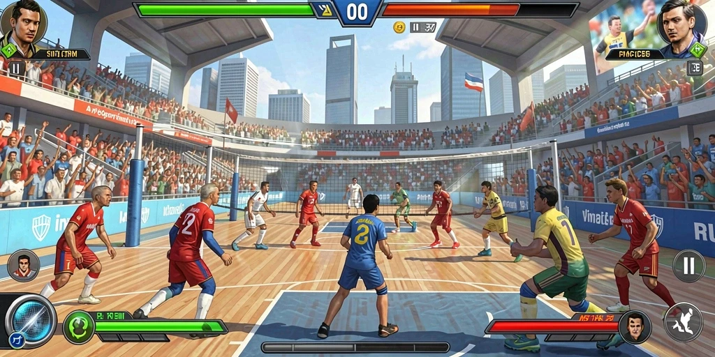 Grafis yang menawan dan detail.