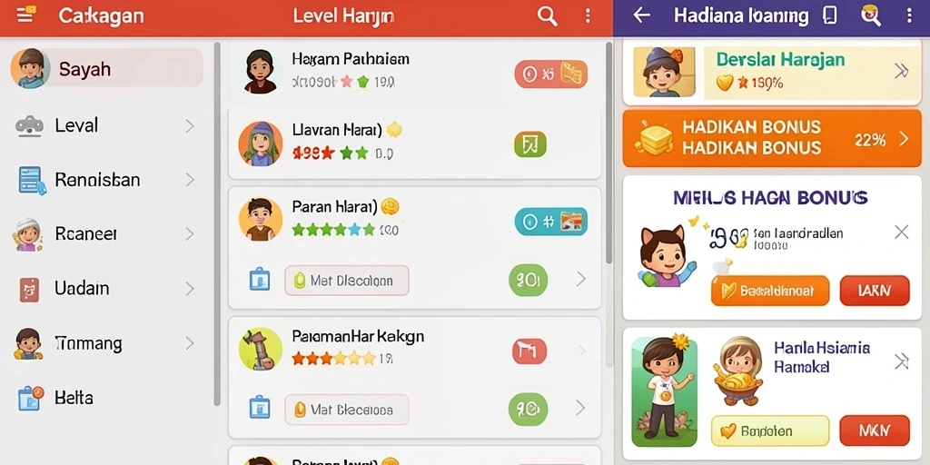 Fitur live draw memberikan pengalaman yang lebih seru.