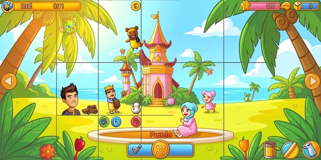 Mode multiplayer yang seru untuk bersaing.