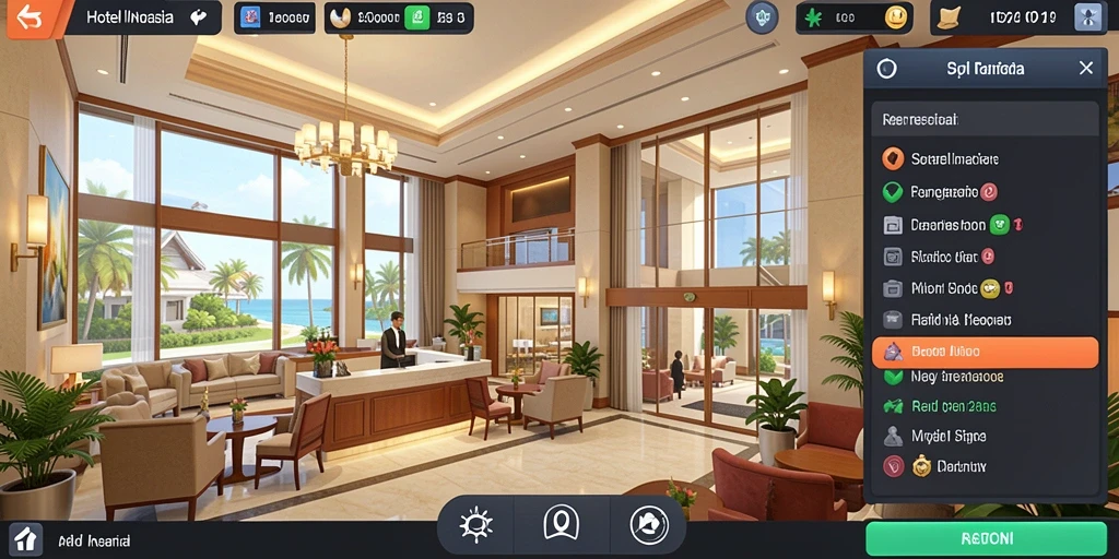 Gambaran indah dari dunia virtual yang dapat dijelajahi.