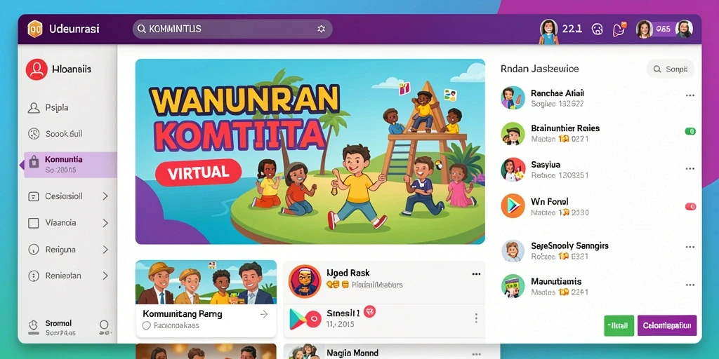 Halaman hadiah dengan informasi menarik dan detail.