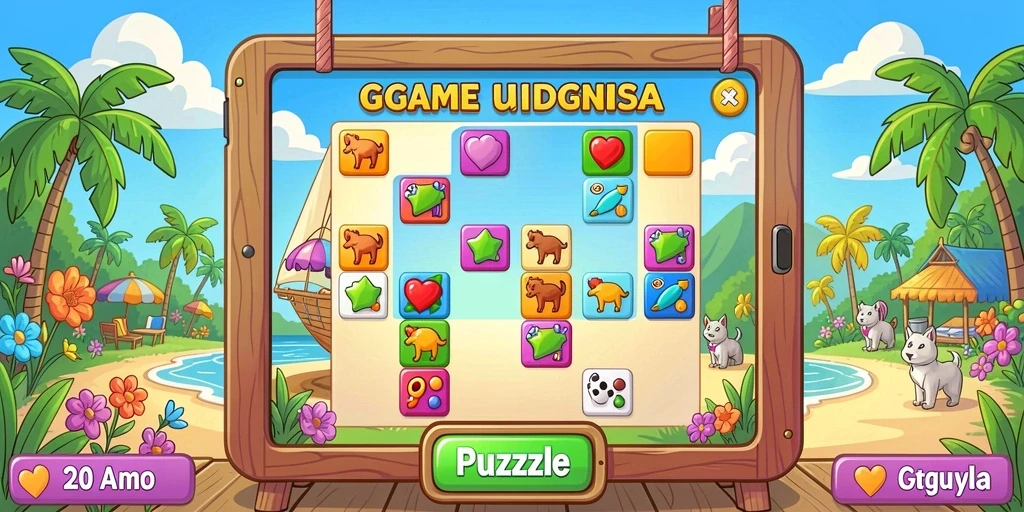 Tangkapan layar dari pertempuran epik dalam game.