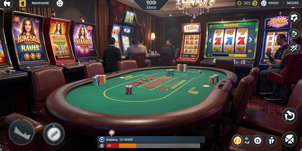 Tangkapan layar pertarungan dalam mode multiplayer.