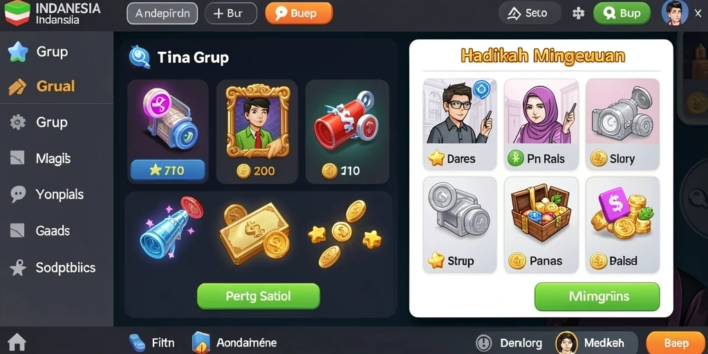 Mode multiplayer yang memungkinkan Anda bersaing dengan teman.